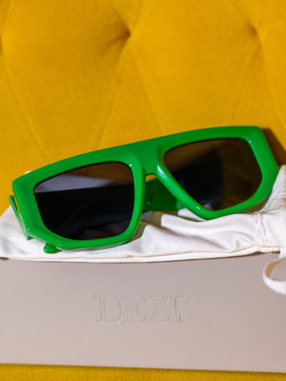 DEZI Green Sunglasses